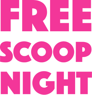 Baskin Robbins BR free scoop night campaign