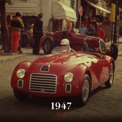 1947 Ferrari 125 S 70th Anniversary event